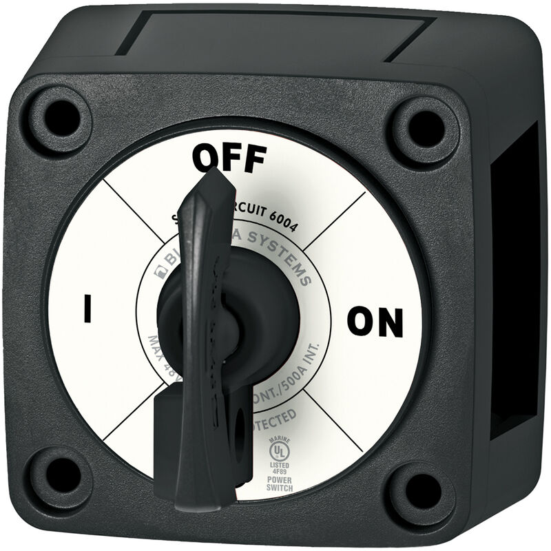 Blue Sea M Series Battery Switch, Black image number 1